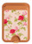 S3037 Jolie Flora Rose Cottage Magnetic Card Holder Wallet Stand with MagSafe for iPhone 16 15 14 13 Pro Max