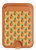 S3258 Motif ananas Magnetic Card Holder Wallet Stand with MagSafe for iPhone 16 15 14 13 Pro Max