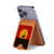 S3513 Coucher de soleil de Deer Magnetic Card Holder Wallet Stand with MagSafe for iPhone 16 15 14 13 Pro Max