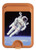 S3616 Astronaute Magnetic Card Holder Wallet Stand with MagSafe for iPhone 16 15 14 13 Pro Max