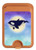 S3807 Killer Whale Orca Lune Pastel Fantaisie Magnetic Card Holder Wallet Stand with MagSafe for iPhone 16 15 14 13 Pro Max