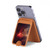 S3897 Espace nébuleuse rouge Magnetic Card Holder Wallet Stand with MagSafe for iPhone 16 15 14 13 Pro Max