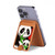 S3929 Panda mignon mangeant du bambou Magnetic Card Holder Wallet Stand with MagSafe for iPhone 16 15 14 13 Pro Max