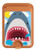 S3947 Caricature d'hélicoptère de requin Magnetic Card Holder Wallet Stand with MagSafe for iPhone 16 15 14 13 Pro Max