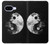 S1372 Lune Yin-Yang Etui Coque Housse pour Google Pixel 9a