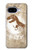 S2372 T-Rex Jurassic Fossile Etui Coque Housse pour Google Pixel 9a