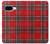 S2374 Motif Tartan Rouge Etui Coque Housse pour Google Pixel 9a