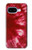 S2480 Tie dye rouge Etui Coque Housse pour Google Pixel 9a