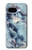 S2689 Bleu Marbre Texture Imprimé graphique Etui Coque Housse pour Google Pixel 9a