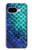 S3047 Vert Sirène écailles de poisson Etui Coque Housse pour Google Pixel 9a