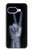 S3101 X-ray doigts Signe de paix Etui Coque Housse pour Google Pixel 9a