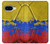S3306 Colombie Drapeau de football graphique Millésime Etui Coque Housse pour Google Pixel 9a