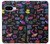 S3433 Néon graphique millésimé Etui Coque Housse pour Google Pixel 9a
