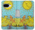 S3435 Carte de tarot Lune Etui Coque Housse pour Google Pixel 9a
