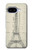 S3474 Dessin Architectural Eiffel Etui Coque Housse pour Google Pixel 9a