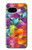 S3477 Motif abstrait de diamant Etui Coque Housse pour Google Pixel 9a