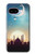 S3502 Coucher de soleil islamique Etui Coque Housse pour Google Pixel 9a