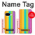 S3678 Vertical arc-en-ciel coloré Etui Coque Housse pour Google Pixel 9a