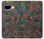 S3815 Art psychédélique Etui Coque Housse pour Google Pixel 9a