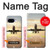 S3837 Avion Décollage Sunrise Etui Coque Housse pour Google Pixel 9a