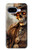 S3949 Crâne Steampunk Fumer Etui Coque Housse pour Google Pixel 9a