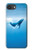 S0843 Baleine bleue Etui Coque Housse pour iPhone 16e