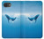 S0843 Baleine bleue Etui Coque Housse pour iPhone 16e, 17e