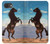 S0934 Sauvage Black Horse Etui Coque Housse pour iPhone 16e, 17e