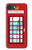 S2059 Angleterre britannique Cabine téléphonique Minimaliste Etui Coque Housse pour iPhone 16e, 17e