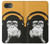 S2324 Singe drôle avec casque Pop Musique Etui Coque Housse pour iPhone 16e