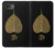 S2331 Feuille d'or bouddhiste Symbole de l'OM Etui Coque Housse pour iPhone 16e, 17e