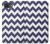 S2345 Marine Bleu Shavron Zig zag Etui Coque Housse pour iPhone 16e
