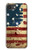 S2349 Old American Drapeau Etui Coque Housse pour iPhone 16e