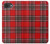 S2374 Motif Tartan Rouge Etui Coque Housse pour iPhone 16e