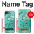 S2653 Dragon Vert Turquoise Pierre Graphique Etui Coque Housse pour iPhone 16e