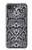 S2855 Blanc Rattle Serpent Imprimé graphique Peau Etui Coque Housse pour iPhone 16e, 17e