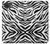 S3056 Zèbre Texture Imprimé graphique Peau Etui Coque Housse pour iPhone 16e