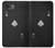 S3152 Noir Ace of Spade Etui Coque Housse pour iPhone 16e, 17e