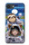 S3915 Costume d'astronaute paresseux pour bébé fille raton laveur Etui Coque Housse pour iPhone 16e, 17e