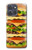S0790 Hamburger Etui Coque Housse pour Motorola Moto G Power (2025,2026)