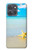 S0911 Détendez-vous à la plage Etui Coque Housse pour Motorola Moto G Power (2025,2026)