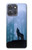 S0935 Loup Hurlant dans la forêt Etui Coque Housse pour Motorola Moto G Power (2025)