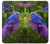 S1565 Oiseau bleu de bonheur Bleu Oiseau Etui Coque Housse pour Motorola Moto G Power (2025)