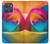 S1671 Arc en ciel coloré Rose Etui Coque Housse pour Motorola Moto G Power (2025,2026)