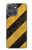 S2231 Noir et Jaune Ligne de risque rayé Etui Coque Housse pour Motorola Moto G Power (2025,2026)
