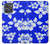 S2244 Motif Hawai Hibiscus Bleu Etui Coque Housse pour Motorola Moto G Power (2025)