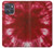 S2480 Tie dye rouge Etui Coque Housse pour Motorola Moto G Power (2025)