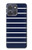 S2767 Marine rayé blanc Etui Coque Housse pour Motorola Moto G Power (2025)
