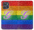 S2899 Arc en ciel LGBT Gay Pride Drapeau Etui Coque Housse pour Motorola Moto G Power (2025)