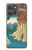S3348 Utagawa Hiroshige Le singe Pont Etui Coque Housse pour Motorola Moto G Power (2025)